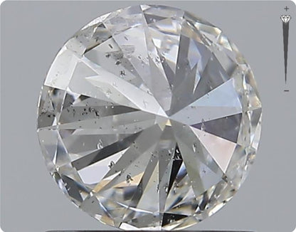 Natürlicher 1.00ct GIA Diamant | Farbe G | Reinheit SI2 | Rundschliff | EX EX EX #D10454
