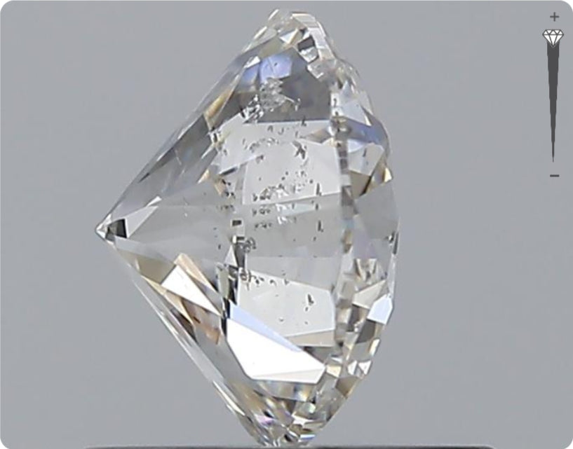 Natürlicher 1.00ct GIA Diamant | Farbe G | Reinheit SI2 | Rundschliff | EX EX EX #D10454
