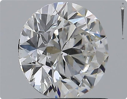 Natürlicher 1.00ct GIA Diamant | Farbe G | Reinheit SI2 | Rundschliff | EX EX EX #D10454
