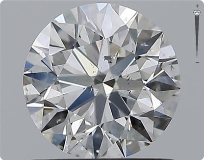 Natürlicher 1.00ct GIA Diamant | Farbe G | Reinheit SI2 | Rundschliff | EX EX EX #D10454