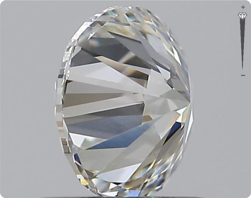 Natürlicher 0.90ct GIA Diamant | Farbe G | Reinheit VS2 | Rundschliff | VG EX VG #D10456