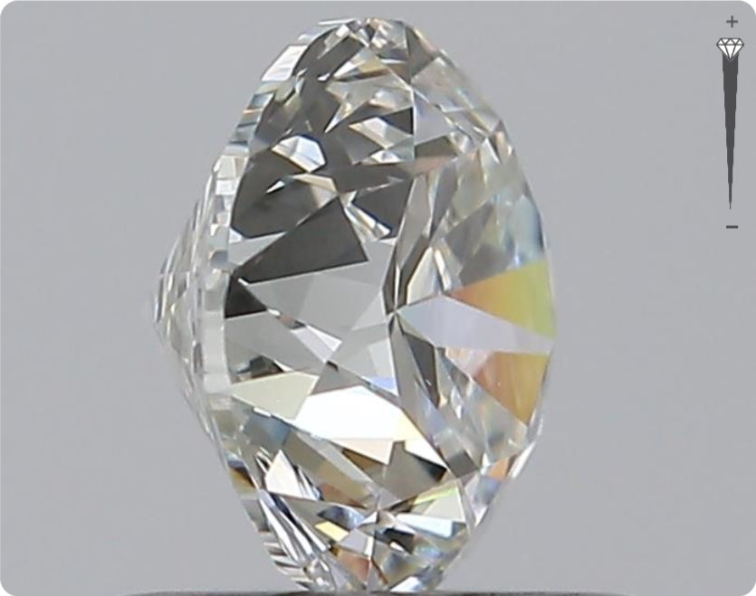 Natürlicher 0.90ct GIA Diamant | Farbe G | Reinheit VS2 | Rundschliff | VG EX VG #D10456