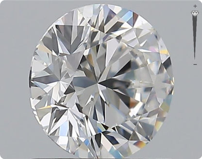 Natürlicher 1.01ct GIA Diamant | Farbe D | Reinheit SI1 | Rundschliff | EX EX EX #D10457
