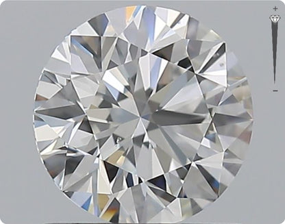 Natürlicher 1.01ct GIA Diamant | Farbe D | Reinheit SI1 | Rundschliff | EX EX EX #D10457
