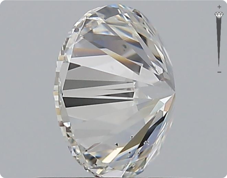 Natürlicher 1.01ct GIA Diamant | Farbe D | Reinheit SI1 | Rundschliff | EX EX EX #D10457