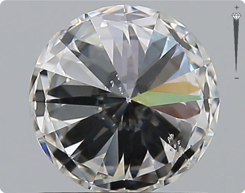 Natürlicher 1.01ct GIA Diamant | Farbe D | Reinheit SI1 | Rundschliff | EX EX EX #D10457