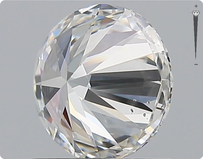Natürlicher 1.01ct GIA Diamant | Farbe D | Reinheit SI1 | Rundschliff | EX EX EX #D10457