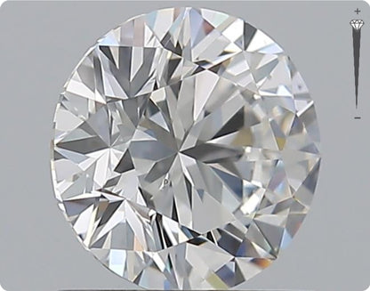Natürlicher 1.01ct GIA Diamant | Farbe D | Reinheit SI1 | Rundschliff | EX EX EX #D10457