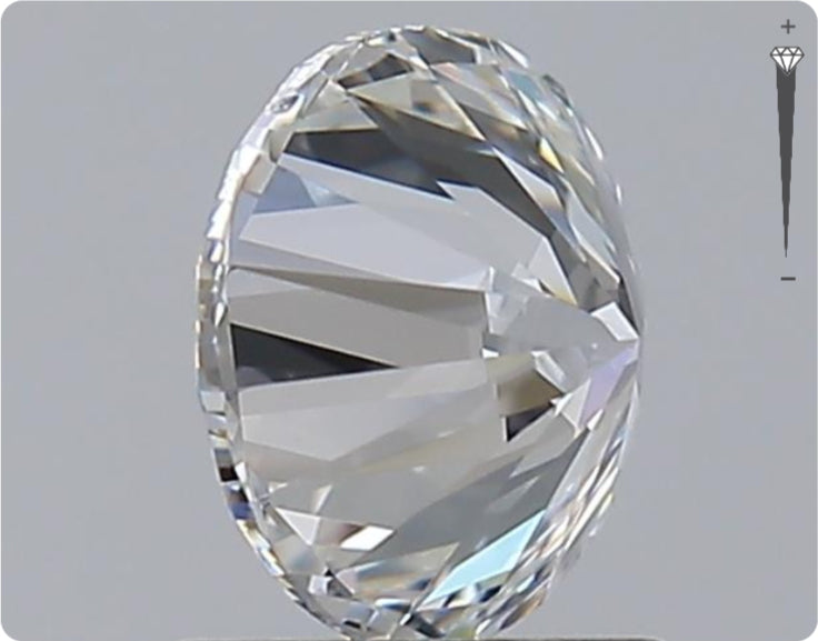 Natürlicher 1.50ct GIA Diamant | Farbe E | Reinheit VS1 | Rundschliff | VG EX EX #D10458