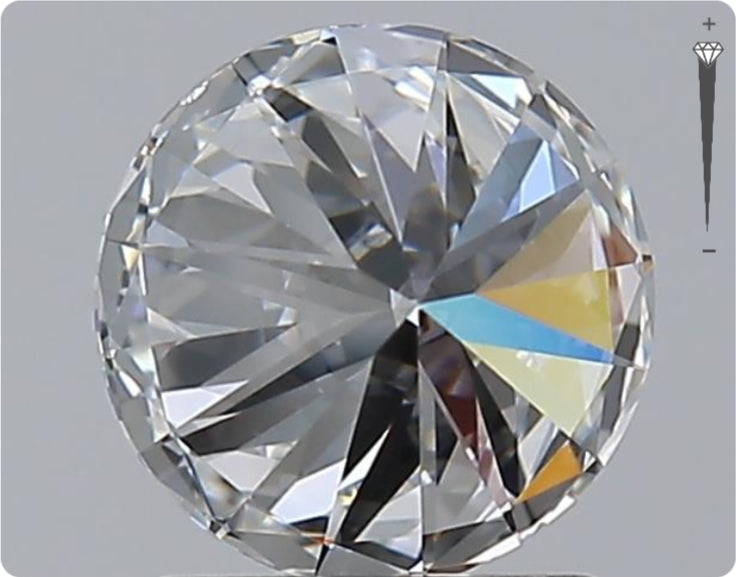 Natürlicher 1.50ct GIA Diamant | Farbe E | Reinheit VS1 | Rundschliff | VG EX EX #D10458