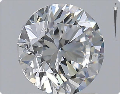Natürlicher 1.50ct GIA Diamant | Farbe E | Reinheit VS1 | Rundschliff | VG EX EX #D10458