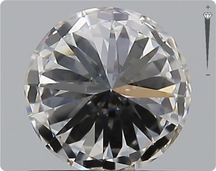 Natürlicher 0.75ct GIA Diamant | Farbe G | Reinheit VVS2 | Rundschliff | EX EX EX #D10459
