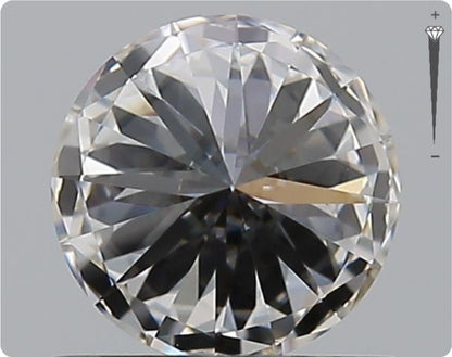 Natürlicher 0.75ct GIA Diamant | Farbe G | Reinheit VVS2 | Rundschliff | EX EX EX #D10459