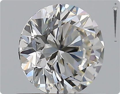 Natürlicher 0.75ct GIA Diamant | Farbe G | Reinheit VVS2 | Rundschliff | EX EX EX #D10459