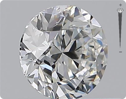 Natürlicher 0.50ct GIA Diamant | Farbe E | Reinheit VS1 | Rundschliff | VG EX VG #D10460