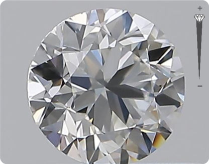 Natürlicher 0.50ct GIA Diamant | Farbe E | Reinheit VS1 | Rundschliff | VG EX VG #D10460