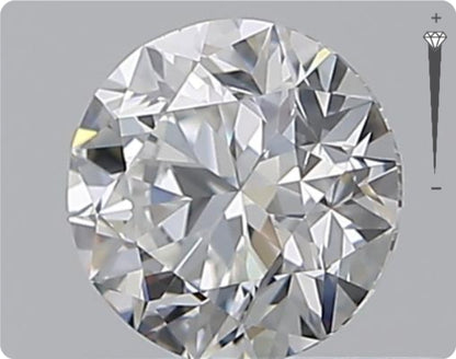 Natürlicher 0.50ct GIA Diamant | Farbe E | Reinheit VS1 | Rundschliff | VG EX VG #D10460