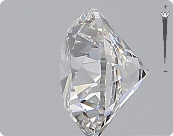 Natürlicher 0.50ct GIA Diamant | Farbe E | Reinheit VS1 | Rundschliff | VG EX VG #D10460