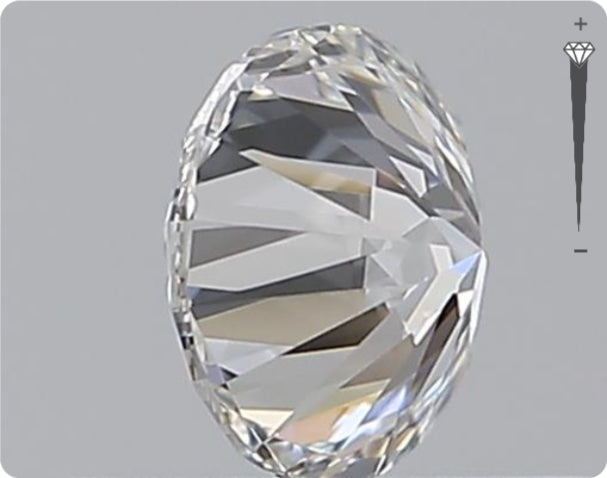 Natürlicher 0.50ct GIA Diamant | Farbe E | Reinheit VS1 | Rundschliff | VG EX VG #D10460