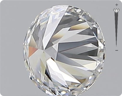 Natürlicher 0.50ct GIA Diamant | Farbe E | Reinheit VS1 | Rundschliff | VG EX VG #D10460
