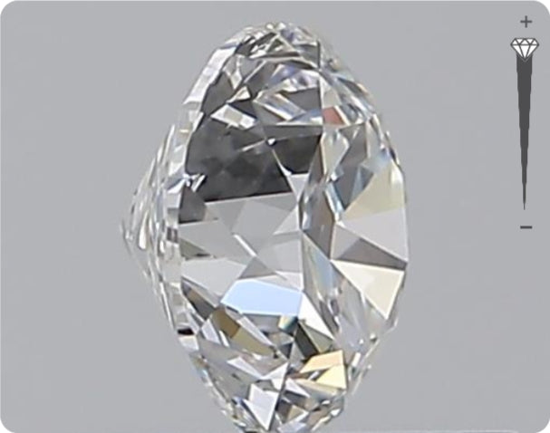 Natürlicher 0.50ct GIA Diamant | Farbe E | Reinheit VS1 | Rundschliff | VG EX VG #D10460