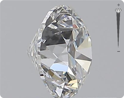 Natürlicher 0.50ct GIA Diamant | Farbe E | Reinheit VS1 | Rundschliff | VG EX VG #D10460