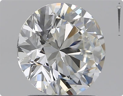 Natürlicher 1.51ct GIA Diamant | Farbe H | Reinheit VVS1 | Rundschliff | EX EX EX #D10461