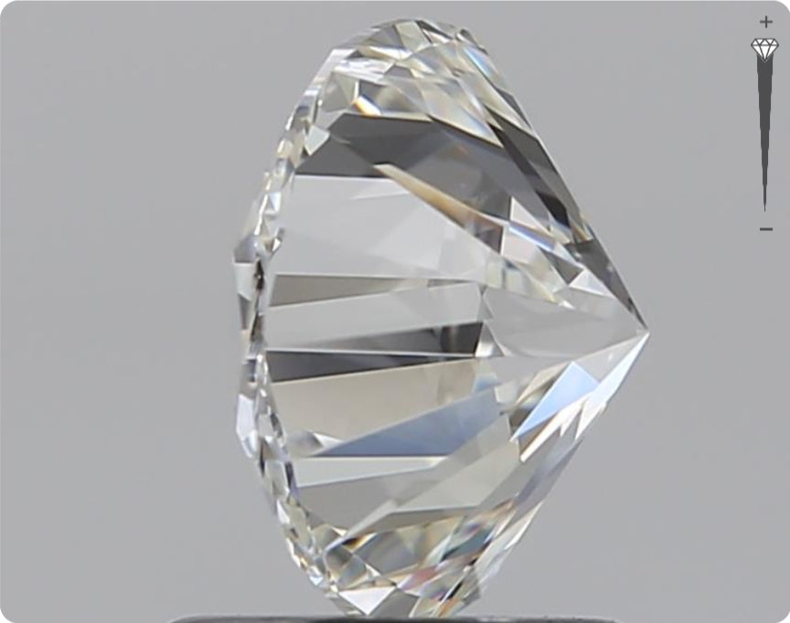 Natürlicher 1.51ct GIA Diamant | Farbe H | Reinheit VVS1 | Rundschliff | EX EX EX #D10461