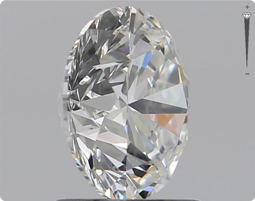 Natürlicher 1.51ct GIA Diamant | Farbe H | Reinheit VVS1 | Rundschliff | EX EX EX #D10461