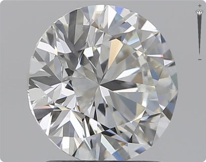 Natürlicher 1.51ct GIA Diamant | Farbe H | Reinheit VVS1 | Rundschliff | EX EX EX #D10461