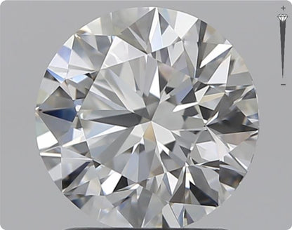Natürlicher 1.51ct GIA Diamant | Farbe H | Reinheit VVS1 | Rundschliff | EX EX EX #D10461