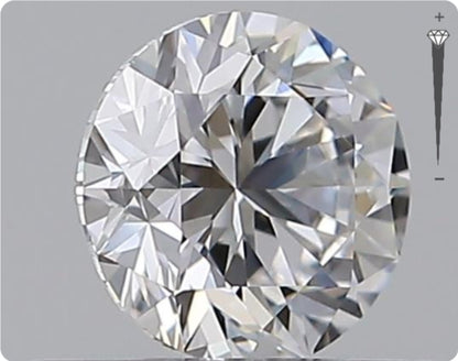 Natürlicher 0.50ct GIA Diamant | Farbe E | Reinheit VS1 | Rundschliff | GD VG GD #D10462