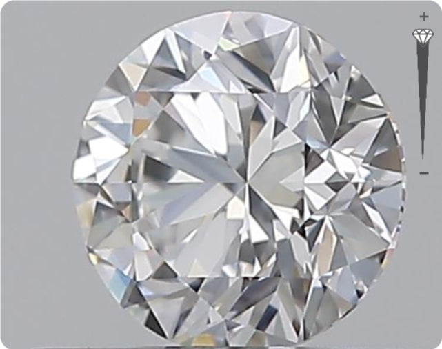 Natürlicher 0.50ct GIA Diamant | Farbe E | Reinheit VS1 | Rundschliff | GD VG GD #D10462