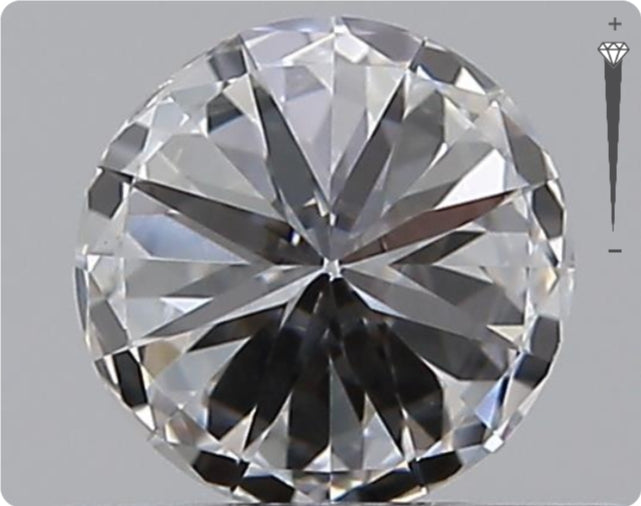Natürlicher 0.50ct GIA Diamant | Farbe E | Reinheit VS1 | Rundschliff | GD VG GD #D10462