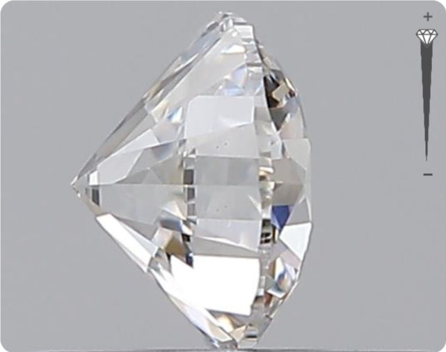 Natürlicher 0.50ct GIA Diamant | Farbe E | Reinheit VS1 | Rundschliff | GD VG GD #D10462