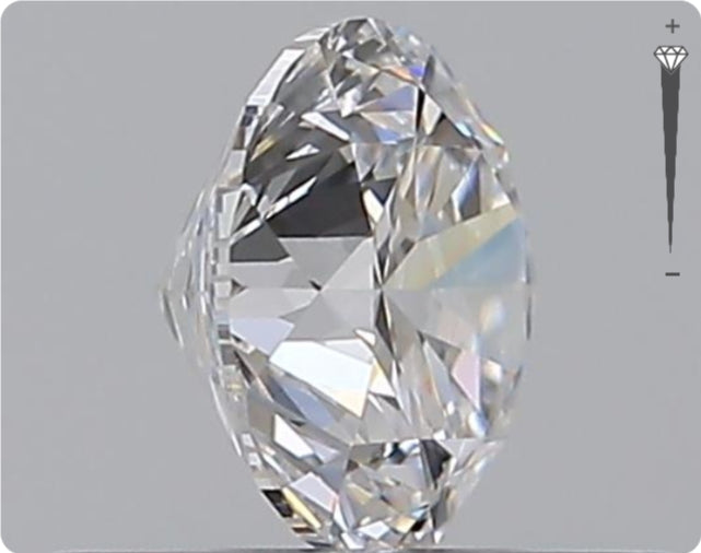 Natürlicher 0.50ct GIA Diamant | Farbe E | Reinheit VS1 | Rundschliff | GD VG GD #D10462