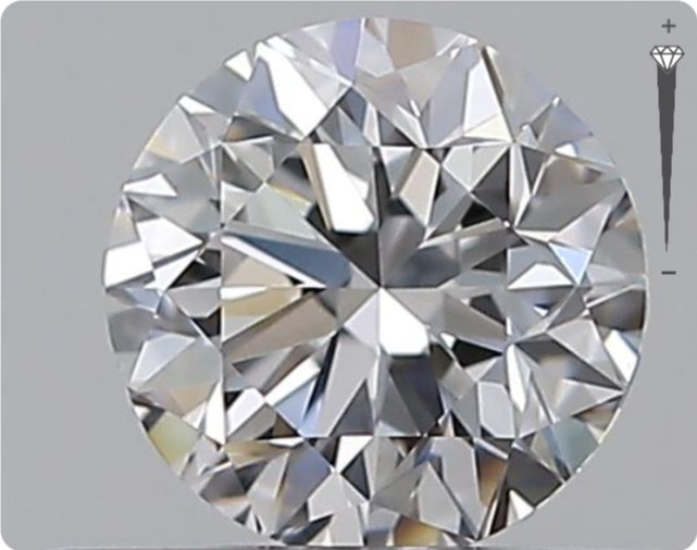 Natürlicher 0.50ct GIA Diamant | Farbe E | Reinheit VS1 | Rundschliff | GD VG GD #D10462
