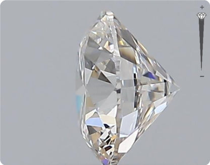 Natürlicher 0.51ct GIA Diamant | Farbe H | Reinheit VVS1 | Rundschliff | EX EX EX #D10463