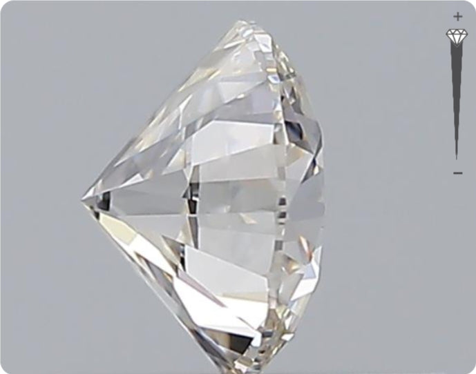 Natürlicher 0.51ct GIA Diamant | Farbe H | Reinheit VVS1 | Rundschliff | EX EX EX #D10463