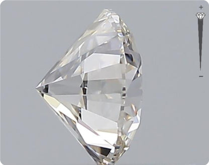 Natürlicher 0.51ct GIA Diamant | Farbe H | Reinheit VVS1 | Rundschliff | EX EX EX #D10463
