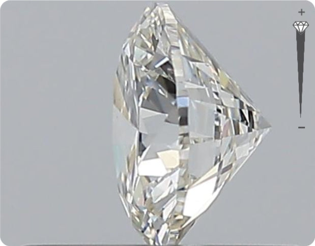 Natürlicher 0.50ct GIA Diamant | Farbe G | Reinheit VS2 | Rundschliff | VG EX VG #D10464