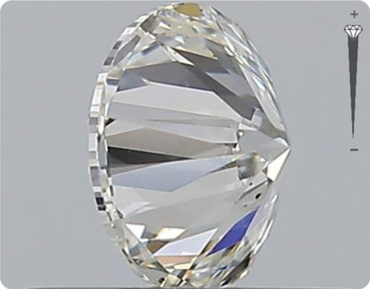 Natürlicher 0.50ct GIA Diamant | Farbe G | Reinheit VS2 | Rundschliff | VG EX VG #D10464