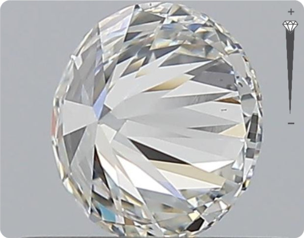 Natürlicher 0.50ct GIA Diamant | Farbe G | Reinheit VS2 | Rundschliff | VG EX VG #D10464