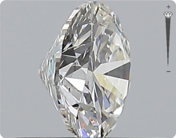 Natürlicher 0.50ct GIA Diamant | Farbe G | Reinheit VS2 | Rundschliff | VG EX VG #D10464