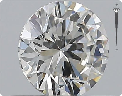 Natürlicher 0.50ct GIA Diamant | Farbe G | Reinheit VS2 | Rundschliff | VG EX VG #D10464