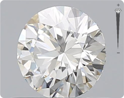 Natürlicher 0.53ct GIA Diamant | Farbe G | Reinheit VVS2 | Rundschliff | EX EX EX #D10465