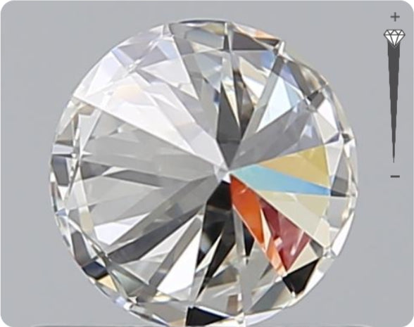 Natürlicher 0.53ct GIA Diamant | Farbe G | Reinheit VVS2 | Rundschliff | EX EX EX #D10465
