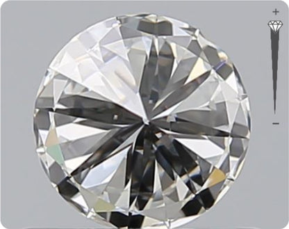 Natürlicher 0.53ct GIA Diamant | Farbe G | Reinheit VVS2 | Rundschliff | EX EX EX #D10465