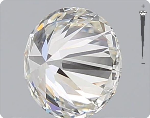 Natürlicher 0.53ct GIA Diamant | Farbe G | Reinheit VVS2 | Rundschliff | EX EX EX #D10465