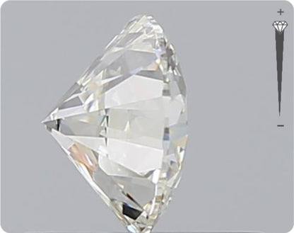 Natürlicher 0.53ct GIA Diamant | Farbe G | Reinheit VVS2 | Rundschliff | EX EX EX #D10465